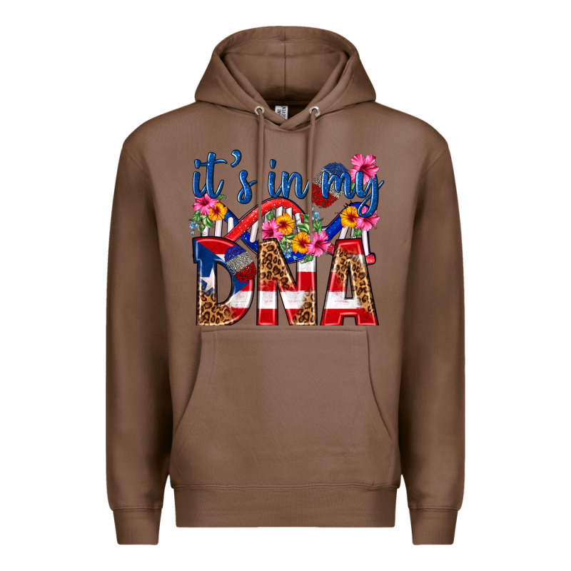 Its In My Dna Puerto Rico Premium Hoodie by texasbilliewilder | Teevron