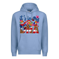 Colony Blue its in my dna puerto rico Premium Hoodie - texasbilliewilder