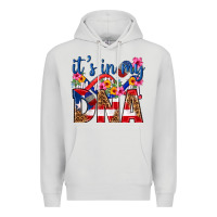 Dove Grey its in my dna puerto rico Premium Hoodie - texasbilliewilder