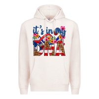 Pale Pink its in my dna puerto rico Premium Hoodie - texasbilliewilder