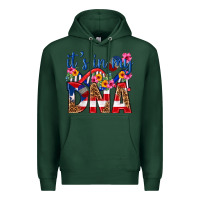 Sports Green its in my dna puerto rico Premium Hoodie - texasbilliewilder