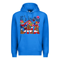 True Royal its in my dna puerto rico Premium Hoodie - texasbilliewilder