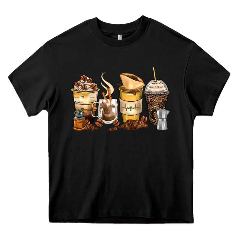 Coffee Cups Heavy Core Tee by Zillion Design Studio | Teevron