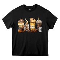 Black coffee cups Heavy Core Tee - Zillion Design Studio