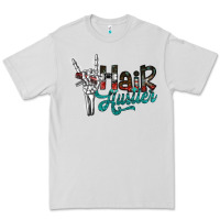 Dove Grey hair hustler2 Premium Tee - SublimationCraftShop
