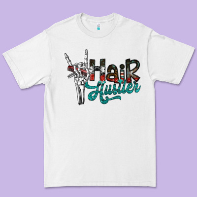 Hair Hustler2 Premium Tee Designed By Sublimationcraftshop