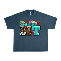 Midnight Navy valentines day lets get lit Urban Heavy Tee - AdoDesignShop