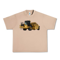 Burro Wheel Tractor Scraper Urban Heavy Tee - LillyAllenDesigns