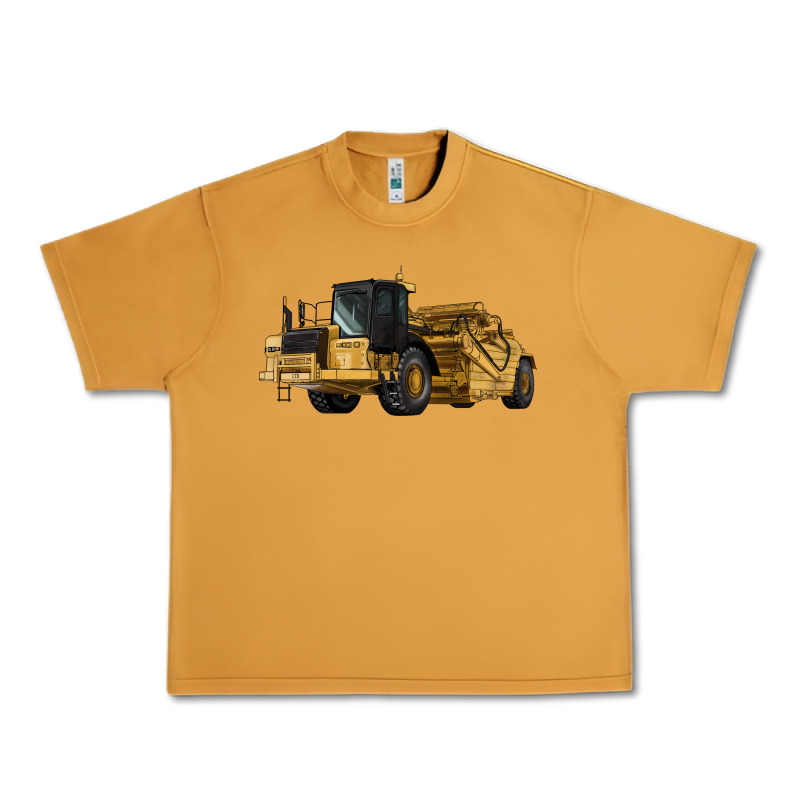 Wheel Tractor Scraper Urban Heavy Tee by LillyAllenDesigns | Teevron