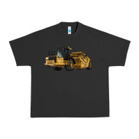 Pigment Black Wheel Tractor Scraper Urban Heavy Tee - LillyAllenDesigns