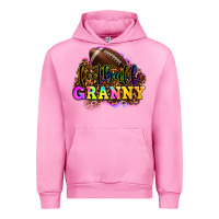 Fuchsia Pink football granny Urban Hoodie - OliviaCreatesArt