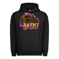 Pigment Black football granny Urban Hoodie - OliviaCreatesArt