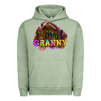 Pigment Oil Green football granny Urban Hoodie - OliviaCreatesArt