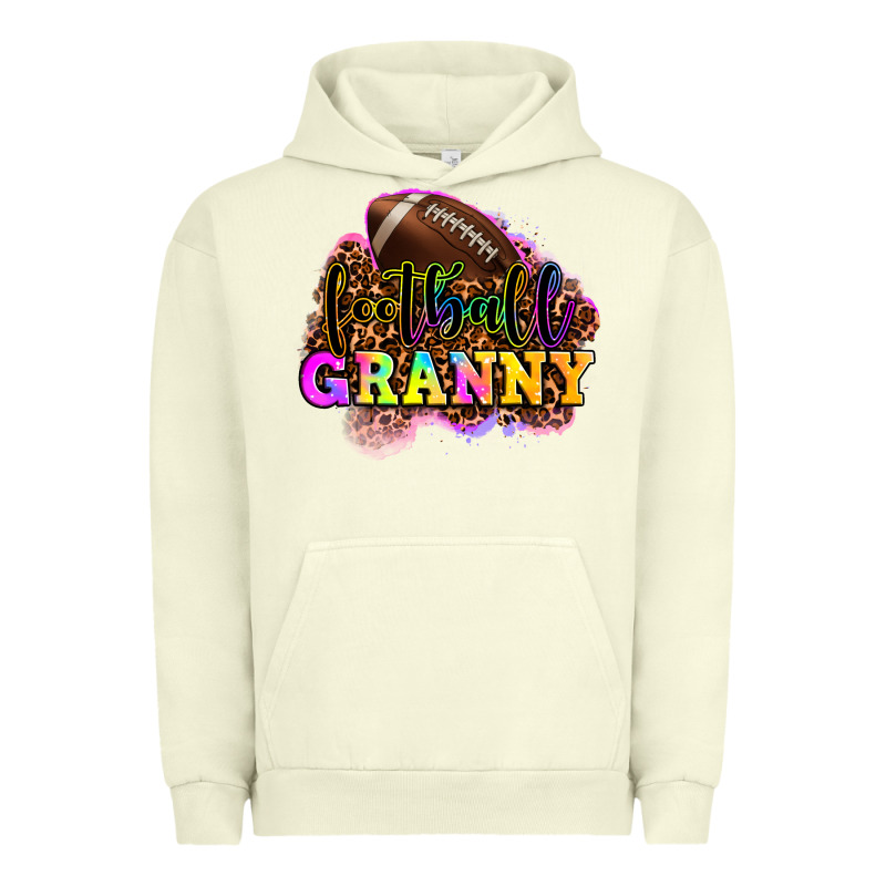 Football Granny Urban Hoodie by OliviaCreatesArt | Teevron