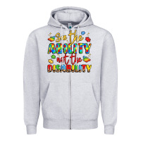 See The Ability Not The Disability Zipper Hoodie | Teevron