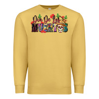 Antique Gold Dia De Los Muertos Premium Sweatshirt - texasbilliewilder