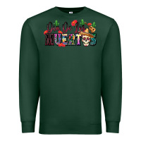 Sports Green Dia De Los Muertos Premium Sweatshirt - texasbilliewilder