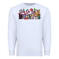White Dia De Los Muertos Premium Sweatshirt - texasbilliewilder