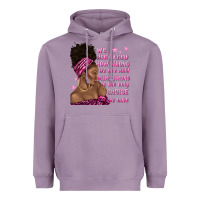 Lavender afro woman cancer Heavyweight Hoodie - texasbilliewilder