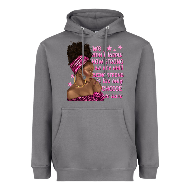 Afro Woman Cancer Heavyweight Hoodie by texasbilliewilder | Teevron