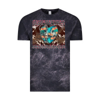 Western Nurse Stethoscope Pink Leopard Vintage Tee | Teevron