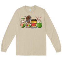 Mushroom juneteenth coffee cups Long Sleeve Tee - MaliasSmallBusiness