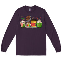 Plum juneteenth coffee cups Long Sleeve Tee - MaliasSmallBusiness
