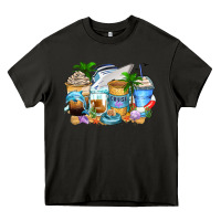 Asphalt cruise life coffee cups Heavy Core Tee - Zillion Design Studio