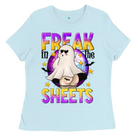 Baby Blue Freak In The Sheets Ladies Tee - texasbilliewilder
