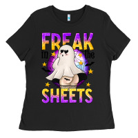 Black Freak In The Sheets Ladies Tee - texasbilliewilder