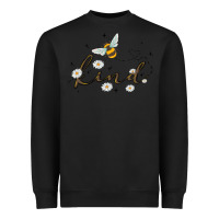 Black bee kind Heavyweight Sweatshirt - MaliasSmallBusiness