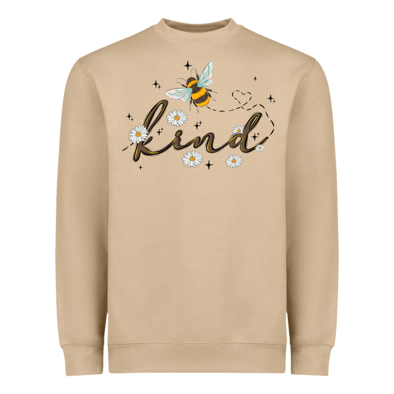 Bee Kind Heavyweight Sweatshirt by MaliasSmallBusiness | Teevron