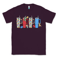 Plum autism Classic Tee - MaliasSmallBusiness