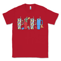 Red autism Classic Tee - MaliasSmallBusiness