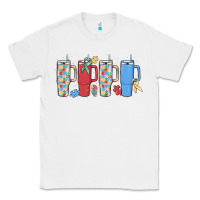 White autism Classic Tee - MaliasSmallBusiness