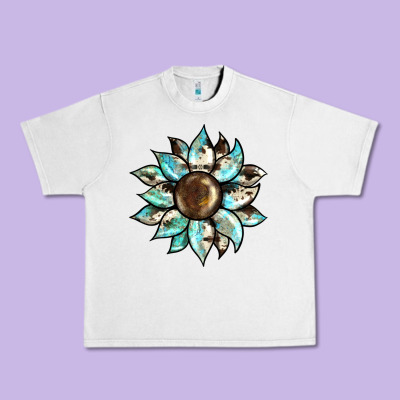 Sunflower Urban Heavy Tee Designed By Barkaloodesign