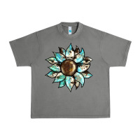 Tornado sunflower Urban Heavy Tee - BarkalooDesign