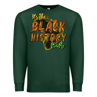 Sports Green its the black history for me Premium Sweatshirt - NancyCooperArtShop