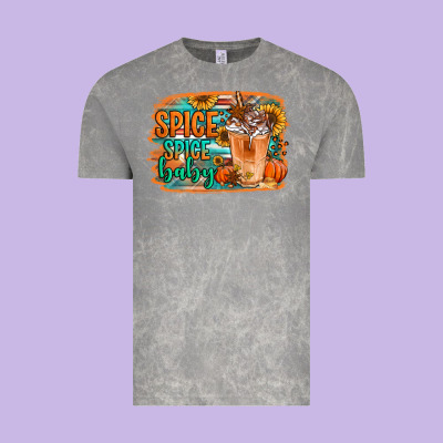 Spice Spice Baby Pumpkin Spice Latte Vintage Tee Designed By Jasminsmagicworld