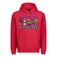 Cardinal i'm a simple woman Premium Hoodie - JahusDesignShop