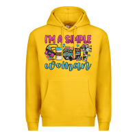Lemon i'm a simple woman Premium Hoodie - JahusDesignShop