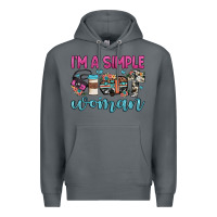 Rock i'm a simple woman Premium Hoodie - JahusDesignShop
