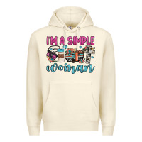 Sandshell i'm a simple woman Premium Hoodie - JahusDesignShop