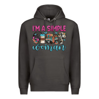 Smoke i'm a simple woman Premium Hoodie - JahusDesignShop