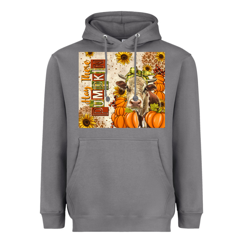 Fall Hay There Pumpkin Heavyweight Hoodie by texasbilliewilder | Teevron