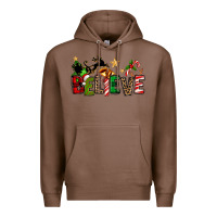 Chestnut christmas believe Premium Hoodie - texasbilliewilder