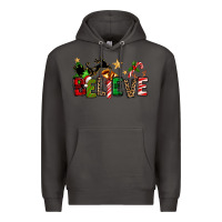Smoke christmas believe Premium Hoodie - texasbilliewilder