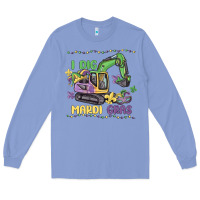 Colony Blue i dig mardi gras Long Sleeve Tee - MaliasSmallBusiness