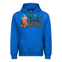 Cobalt coffee teach repeat Urban Hoodie - OliviaCreatesArt