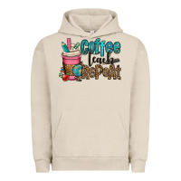 Pigment French Oak coffee teach repeat Urban Hoodie - OliviaCreatesArt